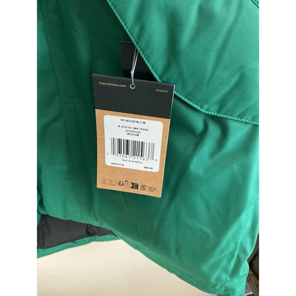 The North Face Bedford (Mcmurdo) Down Parka Insulated  Jacket Green Men’s Size M - Picture 3 of 8
